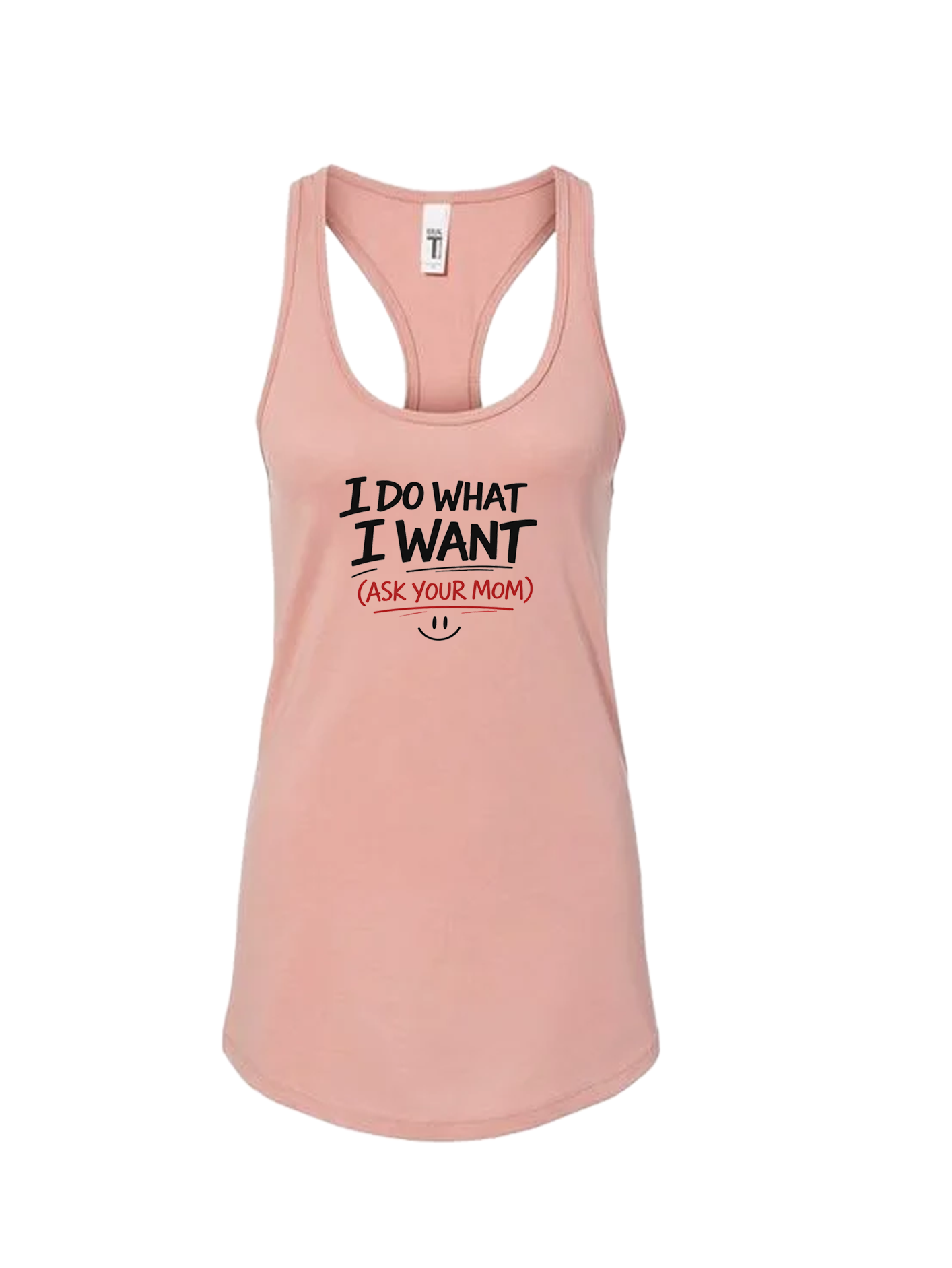 Ladies' Ideal Racerback Tank - Coffee Opinion - Image 5
