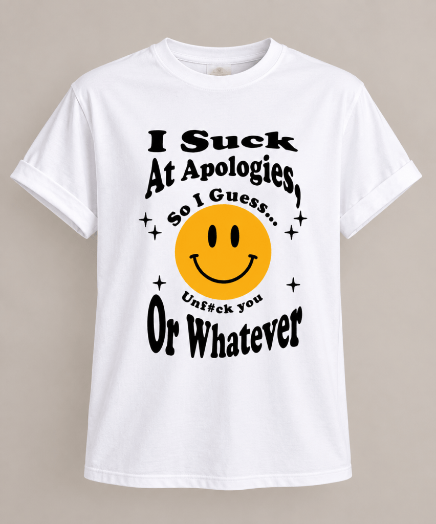 Whiteout T-Shirt Unf#ck You