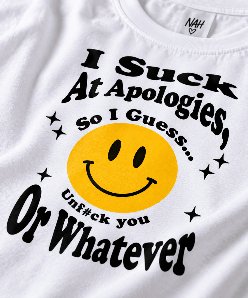 Whiteout T-Shirt Unf#ck You